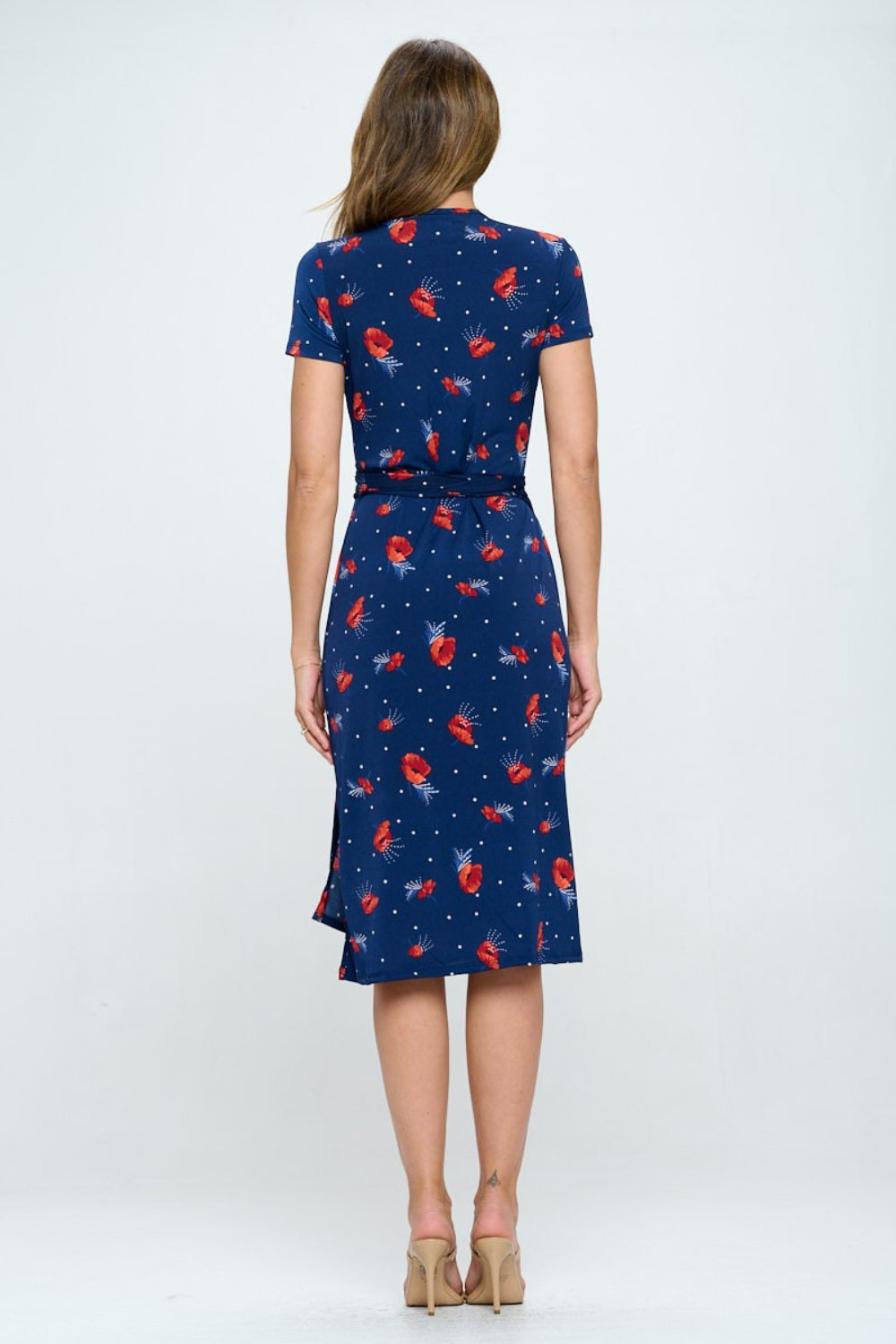 Miriam’s Radiant Tie Front Dress