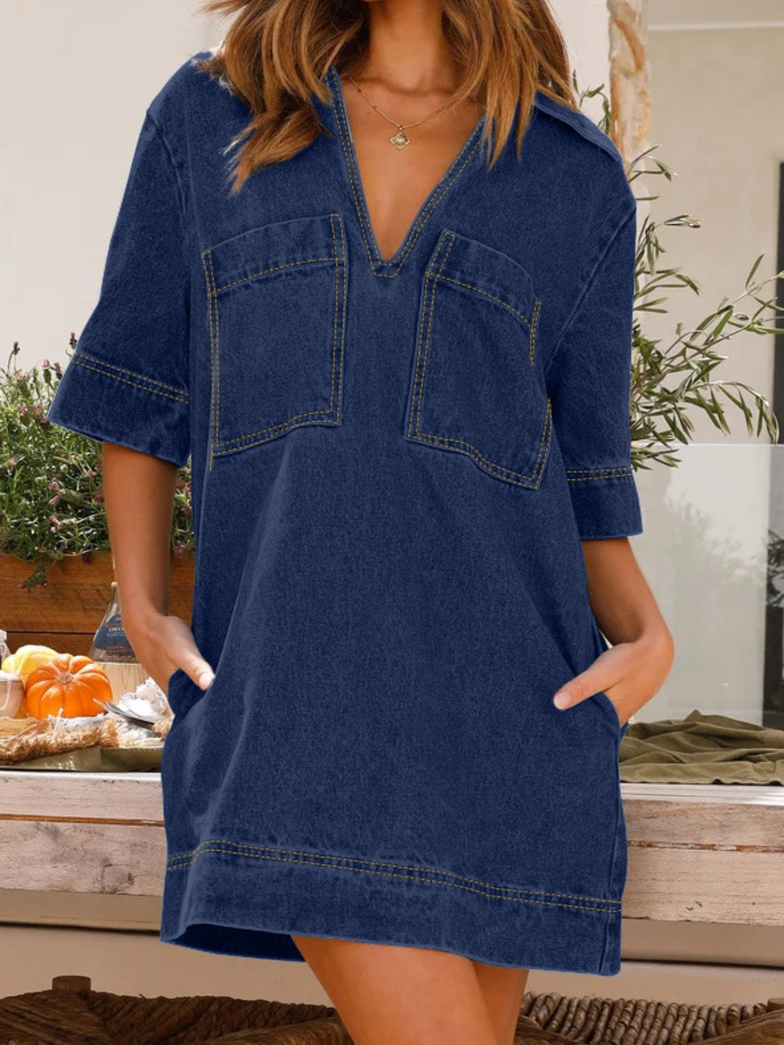 Holland Denim Dress