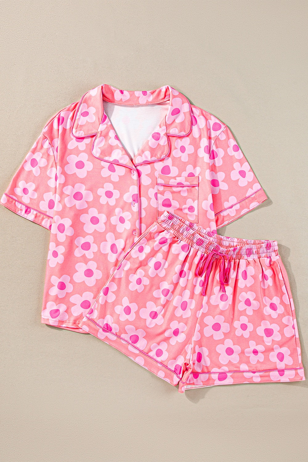 Emilia’s Bloom Pocketed Half Sleeve & Shorts Set