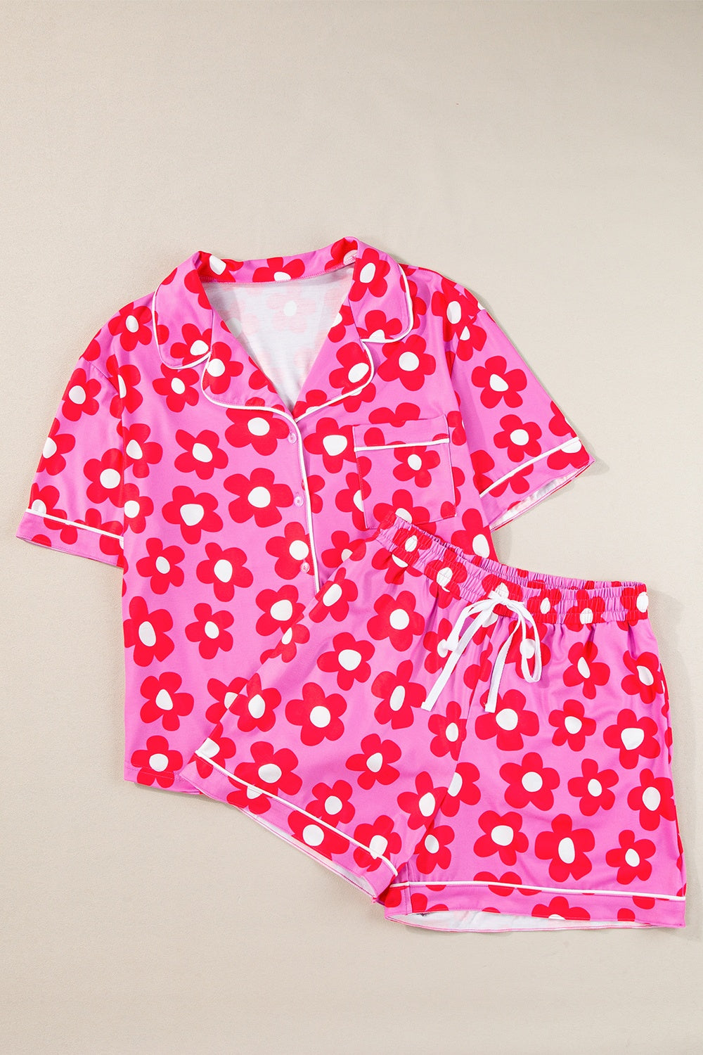 Emilia’s Bloom Pocketed Half Sleeve & Shorts Set