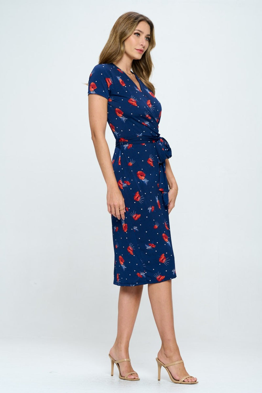 Miriam’s Radiant Tie Front Dress